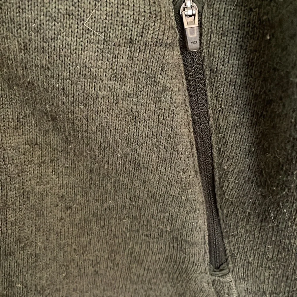 L.L. Bean Zip Front Fleece Jacket - Picture 3 of 4